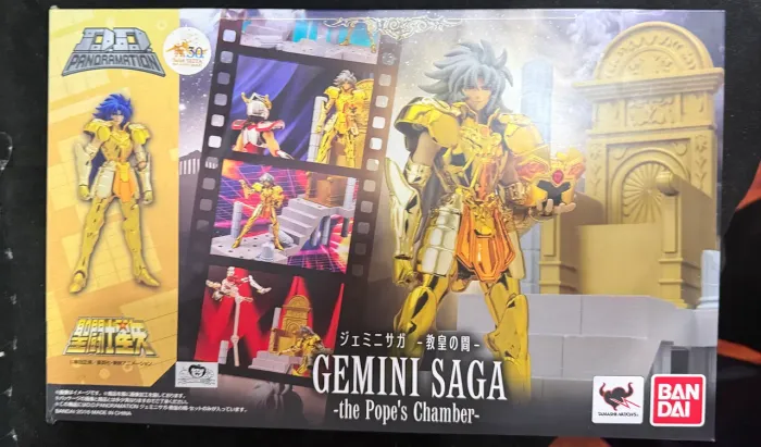 Saga de Gêmeos Grande Mestre DD Panoramation Bandai Cavaleiros do Zodíaco Gemini