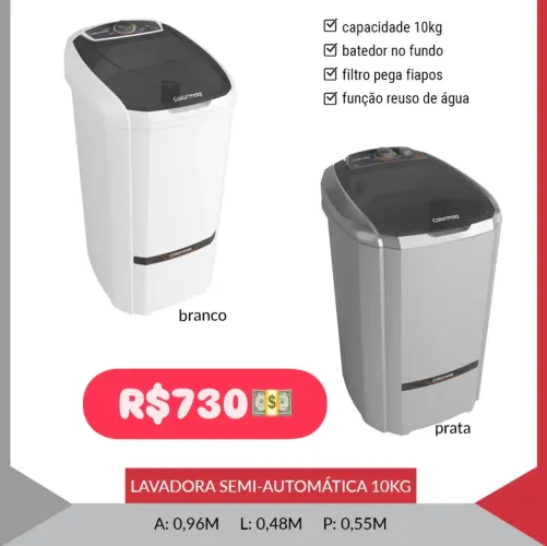 Tanquinho 10kg