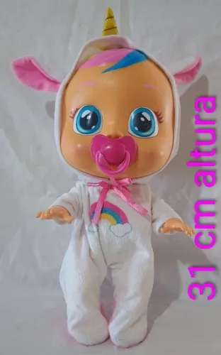 Boneca Cry Barbies Dreamy - ela chora quando tira a chupeta - as lágrimas não estão saindo