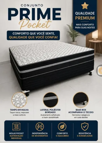 Conjunto frança no crédiario Marques 