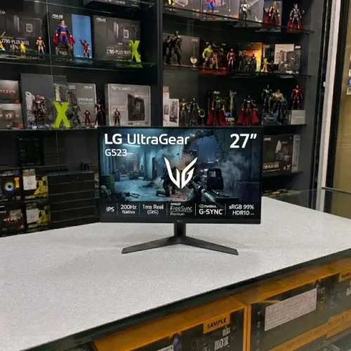 Monitor LG Gamer 27" IPS 200Hz, 1ms (GtG), Full HD (1920x1080), sRGB 99%