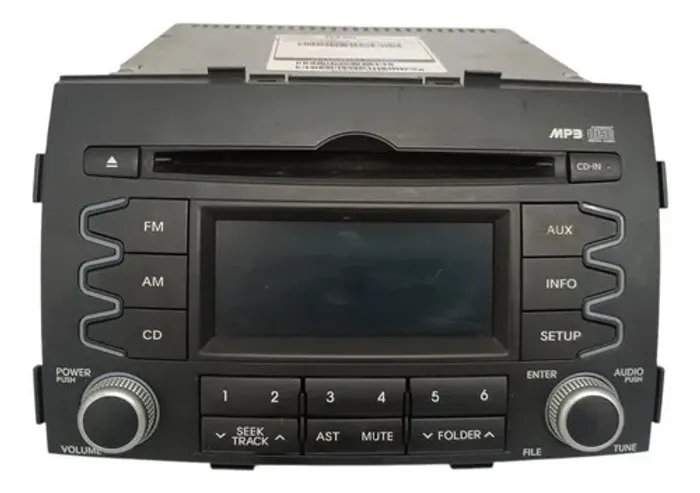 Comando Som Radio Kia Sorento 2010 A 2015