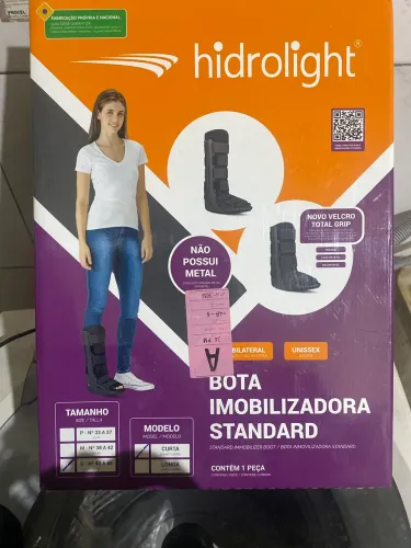Bota hidrolight ortopédica