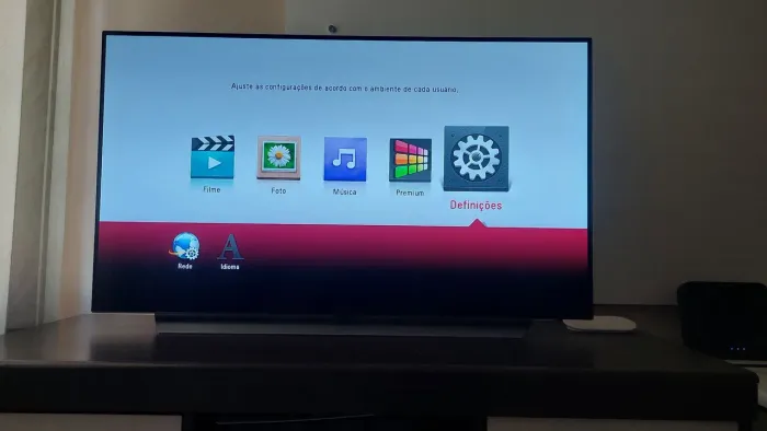 Blu Ray LGBP450 3D FULL HD com entrada de internet