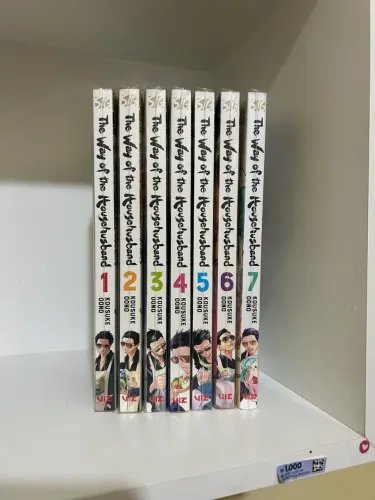 The Way Of The Househusband/ Tatsu Imortal Edição Inglês da Viz Vols 1 ao 7