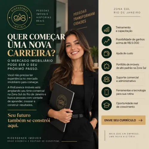Oportunidade para Corretor(a) de imóveis!