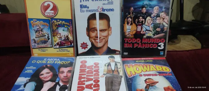 Pacote 7 DVDS Comédia