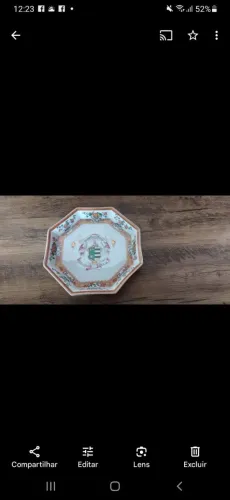 Travessa em Porcelana Portuguesa