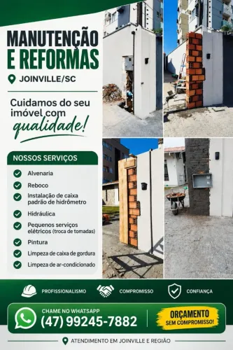 Serviços de Reformas e manutenção