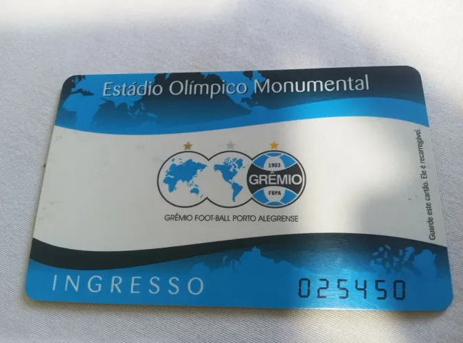 Relíquia do Estádio Olímpico monumental Grêmio de Porto Alegre RS