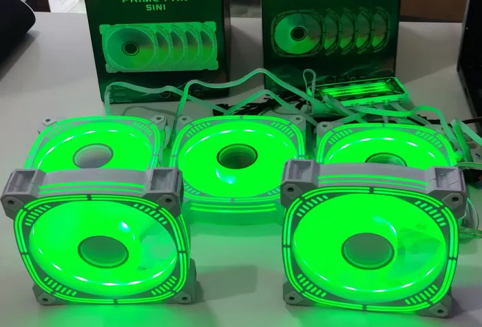 Kit fan 5 unidade+ controladora