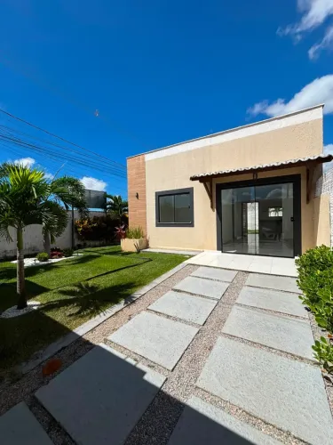 Casa Em Extremoz, Portal Do Sol, Alugo, 2 Quartos, Quintal Grande, RN