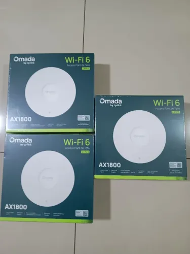 Vendo Access Point Tp-link Eap613 Wi-fi 6 Ax1800 Omada Teto Dual Band Gigabit, Novo.
