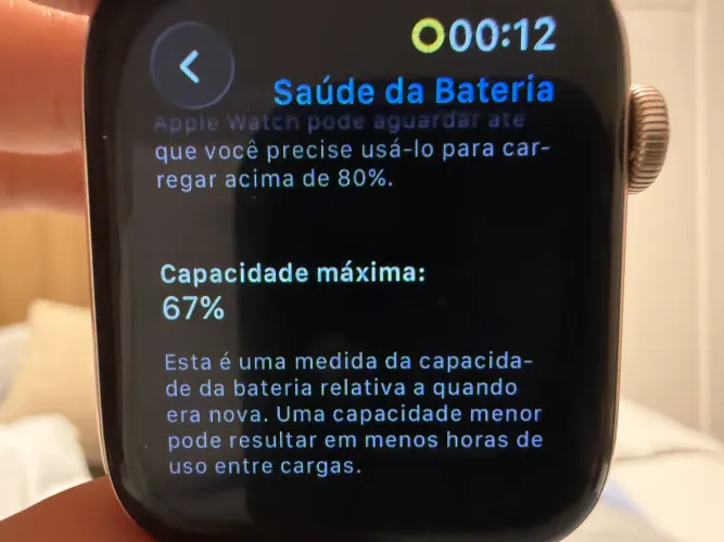 Apple Watch Series 6 44mm Gold - Completo + 2 Pulseiras