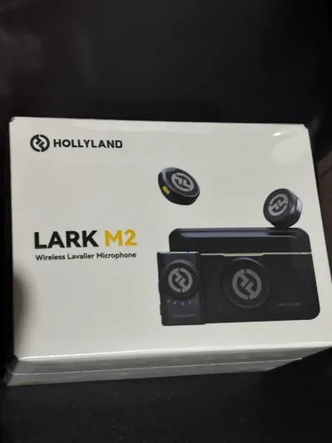 Lark M2 . Microfone de lapela da Hollyland Modelo moeda