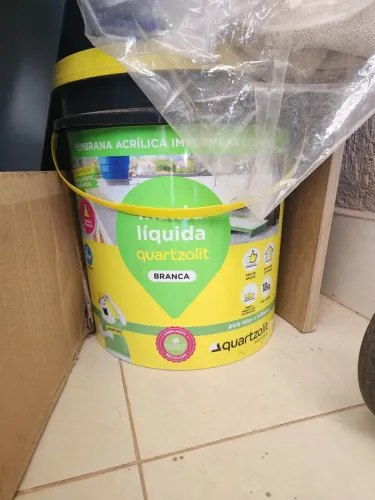 Manta líquida quartzolit branca
