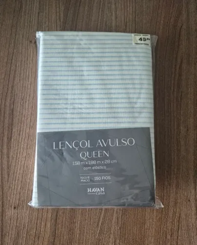 Lençol Queen Avulso com Elástico Havan