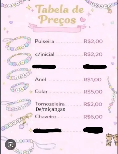 Vende-se miçangas