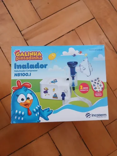 Inalador Galinha Pintadinha