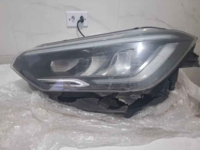 Farol Dianteiro (esquerdo) Vw Nivus Full Led 2020 2021 2022 2023 2024
