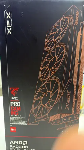 Placa de vídeo Rx 9070xt xfx 16gb nota fiscal nova