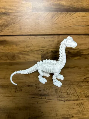 Impressão 3D esqueleto dinossauro