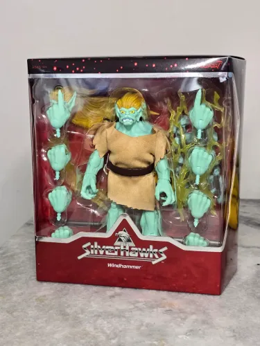 Super7 Windhammer Silver Hawks lacrado original