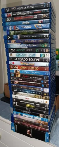 Lote Blu ray Originais 