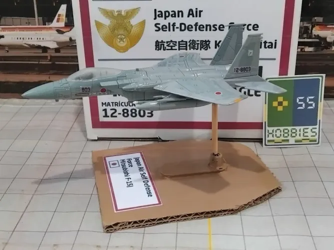 Miniatura Avião 1/140 Japan Air Self-Defense Force Mitsubishi F-15J Eagle 