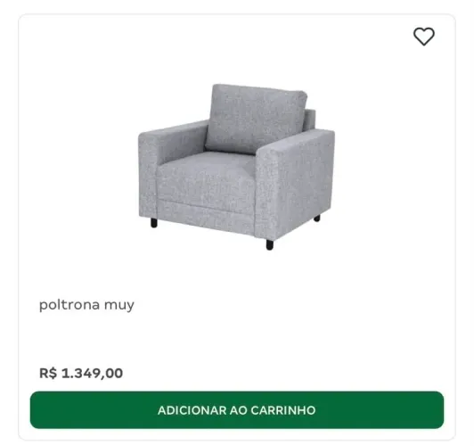 2 Poltronas Tok&Stok