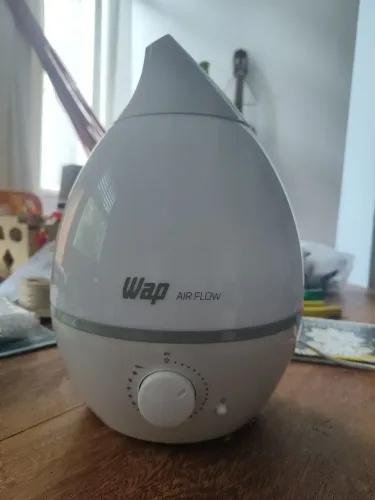 Wap umidificador de ar AIR FLOW com luminária e difusor de aromas  