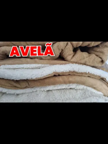 Coberdrom sherpa plush casal