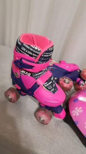 Patins Cor Rosa 31 ao 34