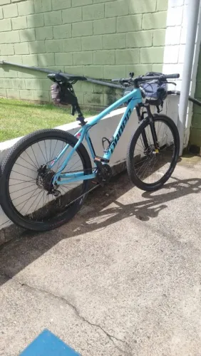 Bicicleta aro 29 27 marcha freios hidráulico 