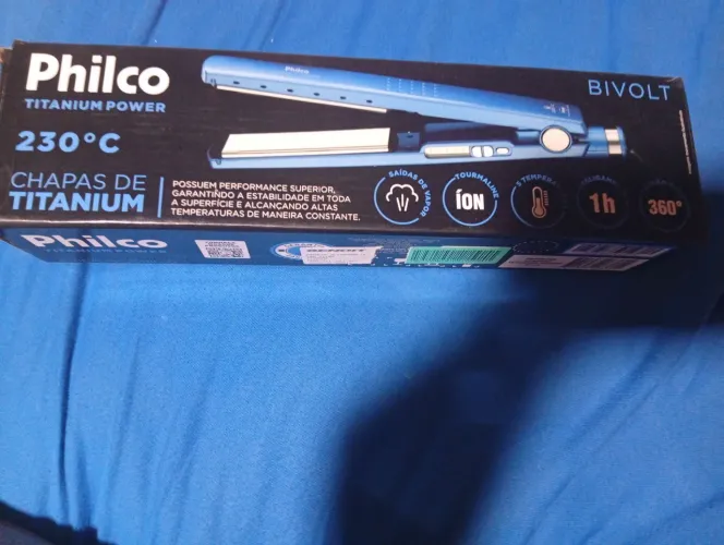 chapinha philco nova nunca foi usada .
