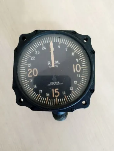 TACÔMETRO AERONÁUTICO ANTIGO RPM-INDICADOR DE GIRO AVIÃO VINTAGE 