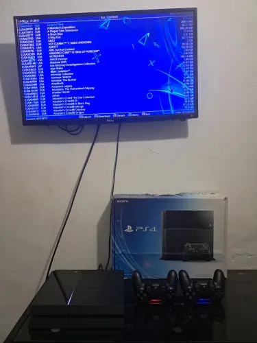PS4 Black Piano Desbloqueado com 2800 jogos