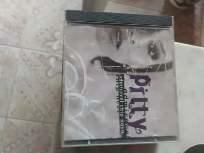 CDs Pitty Originais - Coleção de Fã | Admirável Chip Novo, Anacrônico +