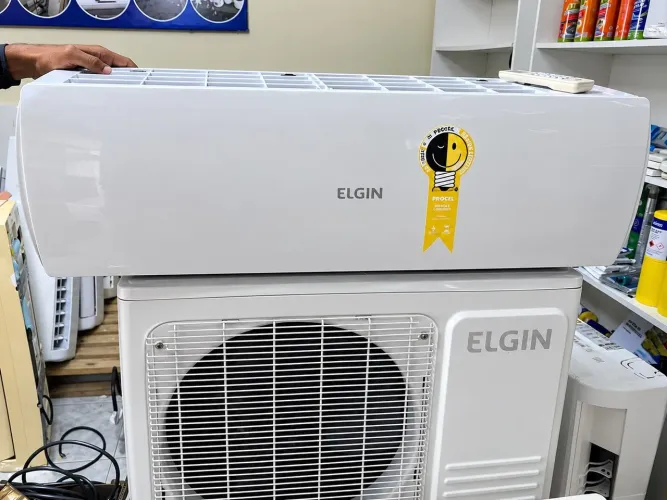 Ar condicionado elgin- instalação já inclusa no valor(DESCRICAO)