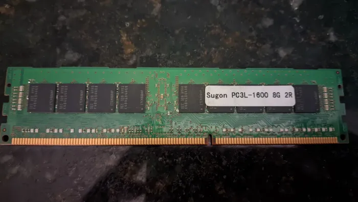 Memória ram 8gb DDR3 ECC 1600mhz