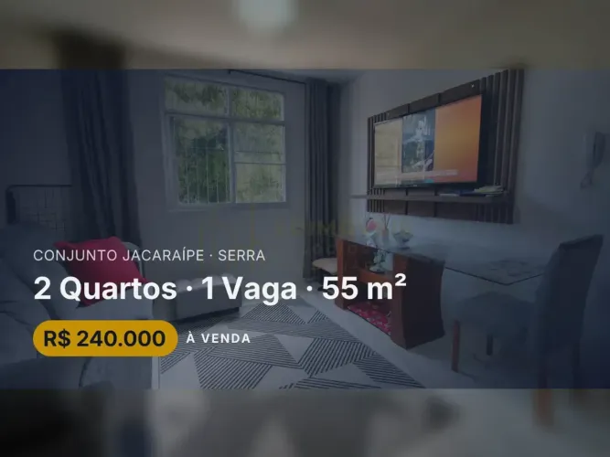 Seu novo lar em Conjunto Jacaraípe  Apartamento aconchegante e funcional!