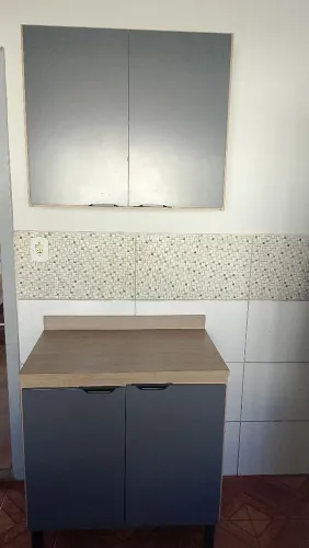 Armário cozinha suspenso e de pé 