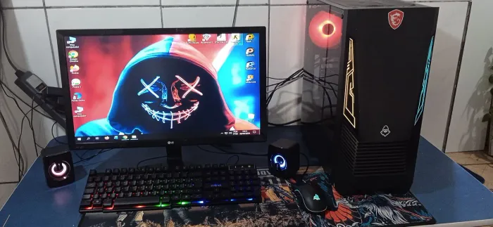 PC top ddr3 core i3 de quarta geração 16gb, HD 500gb,tela de 22pl LG,vai com jogos