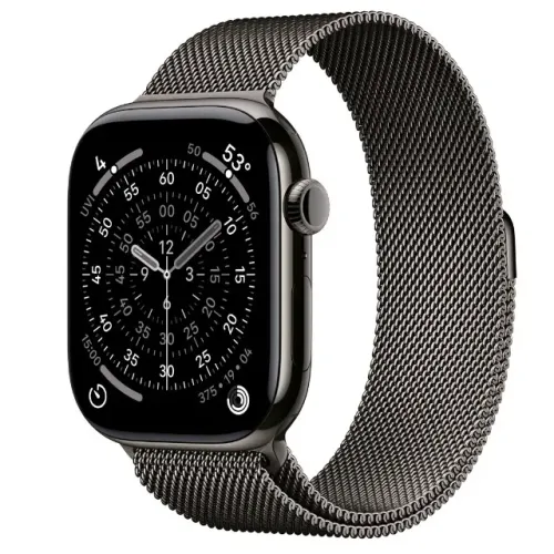 Apple Watch Series 11 Ardósia (Slate) Titânio (GPS + Cellular)