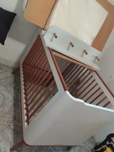 Berço + chiqueirinho de luxo