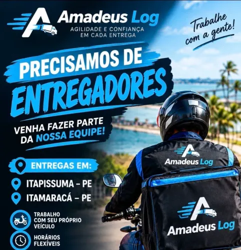 Precisamos de entregadores