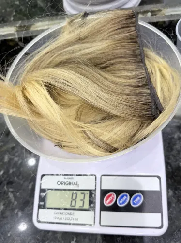 Mega hair loiro