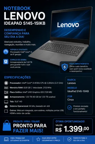 Notebook lenovo