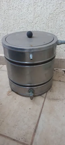CHOPEIRA EM AÇO INOX ANOS 80