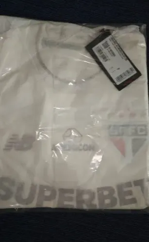 Camiseta São Paulo - Novo Modelo New Balance